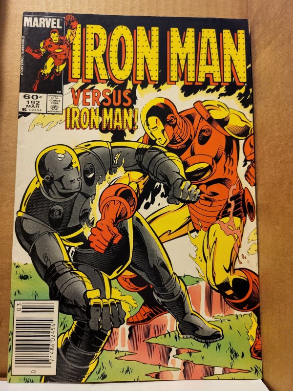 Iron Man #192 (1985) abc