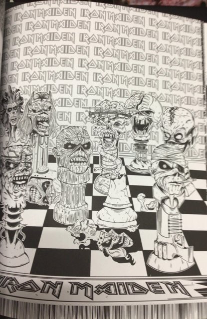 Iron Maiden,  The Official Coloring Book,