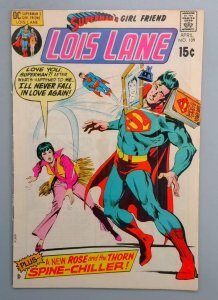 Superman's Girl Friend Lois Lane #109, VG/FN DC, 1970