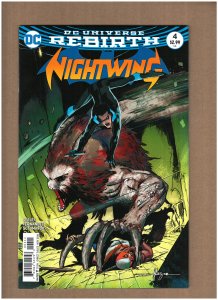 Nightwing #4 DC Comics Rebirth 2016 Fernandez Variant NM- 9.2
