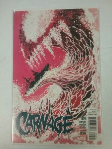 CARNAGE #9 MARVEL COMICS 2016 NW139