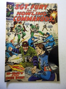 Sgt. Fury #59 (1968) VG/FN Condition