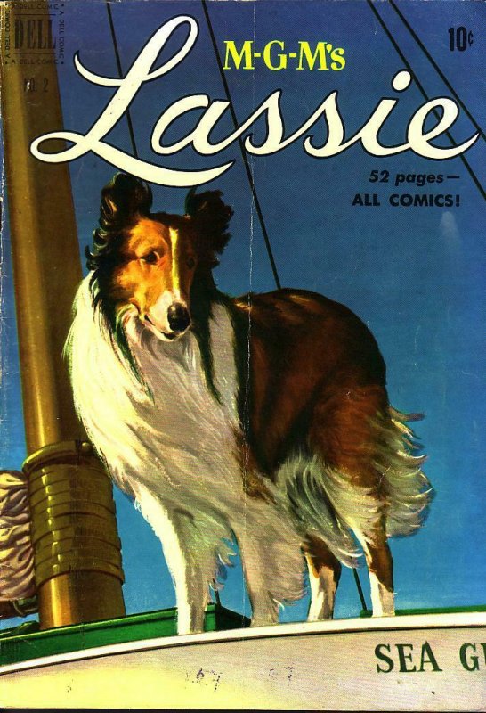 LASSIE #2 M-G-M MOVIE COLLIE EGYPTIAN COLLECTION 1950 VG