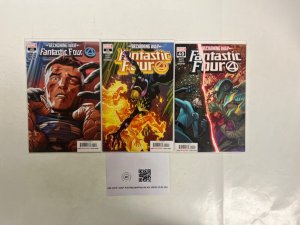 3 Fantastic Four Marvel Comic Books # 40 41 42 Avengers Defenders Thor 10 JS63