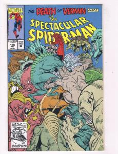 The Spectacular Spider-Man #195 FN/VF Marvel Comics Comic Avengers Dec Book DE44