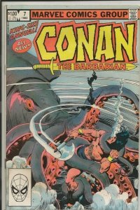 Conan Annual #7 ORIGINAL Vintage 1982 Marvel Comics