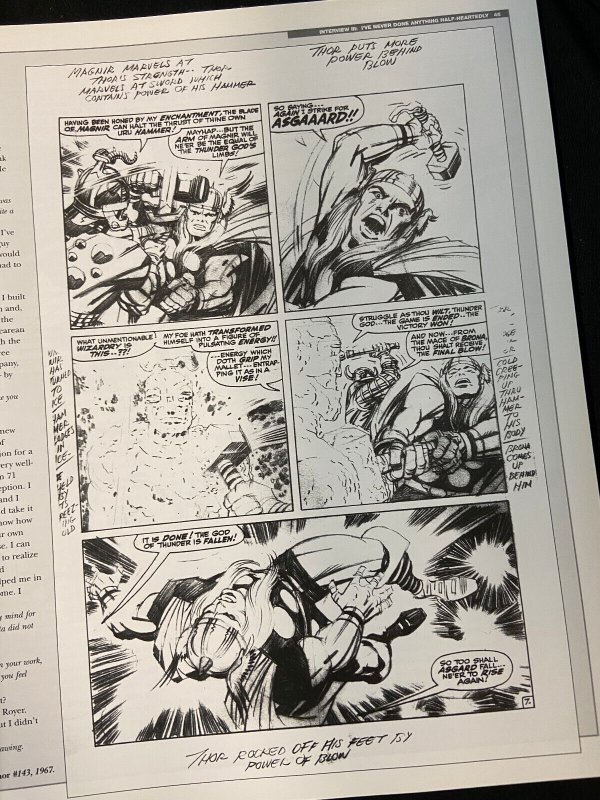 JACK KIRBY THE COMICS JOURNAL LIBRARY OVERSIZED TRADE PAPERBACK VF+