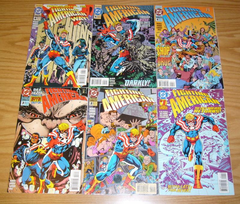 Fighting American #1-6 VF/NM complete series - dc comics 2 3 4 5 set lot