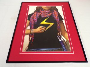 Ms Marvel Framed 16x20 Marvel Comics Poster Display Kamala Khan 