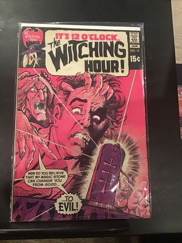 The Witching Hour 12 DC Comics Horror Supernatural early Bronze Age 1970
