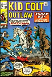 KID COLT OUTLAW #151-MARVEL WESTERN FN+