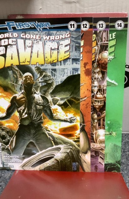 Doc Savage #1 -16 all books vf or better (2010)