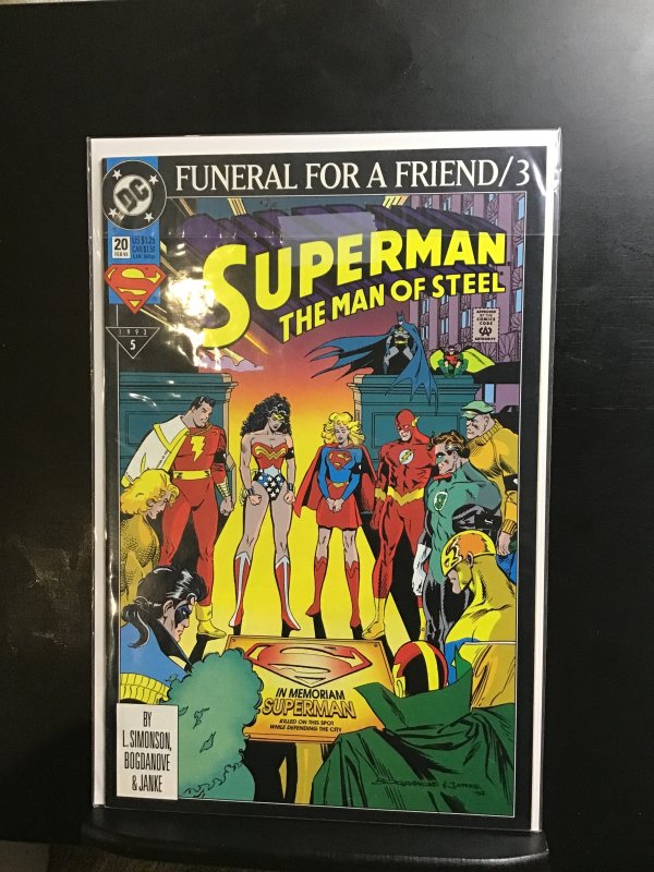 Superman: The Man of Steel #20 (1993)
