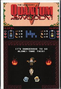 Quantum and Woody #4 Santiago Cover (2013) Quantum