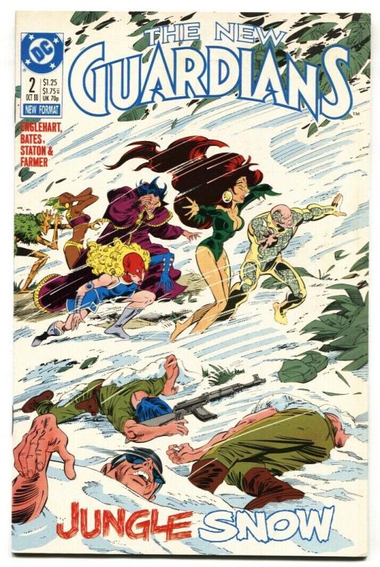 NEW GUARDIANS #2 First SNOWFLAME DC - COCAINE VILLAIN