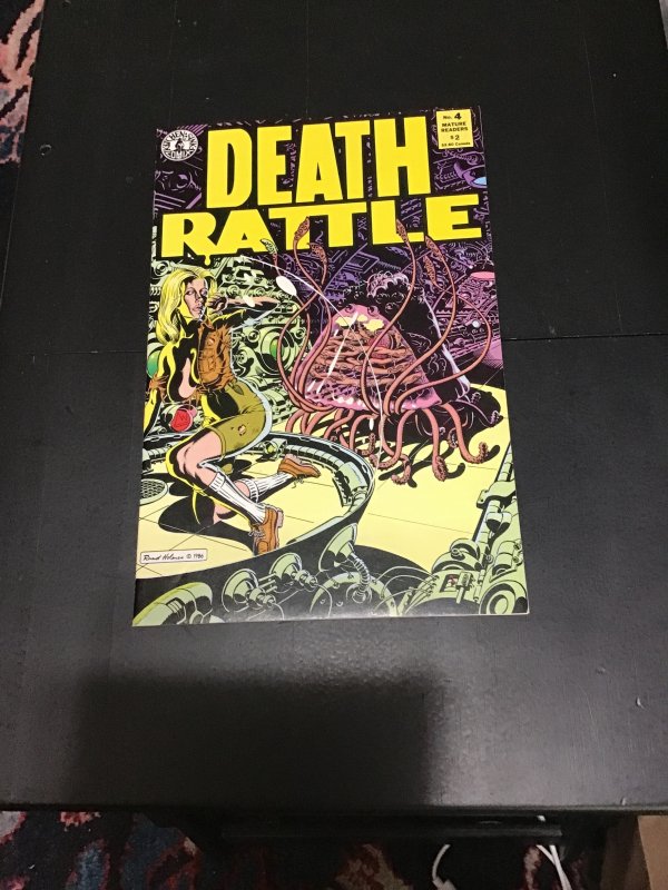 Death Rattle #4 (1986) 1st print Sam Keith, Jaxon, Homes Art! Underground! NM-