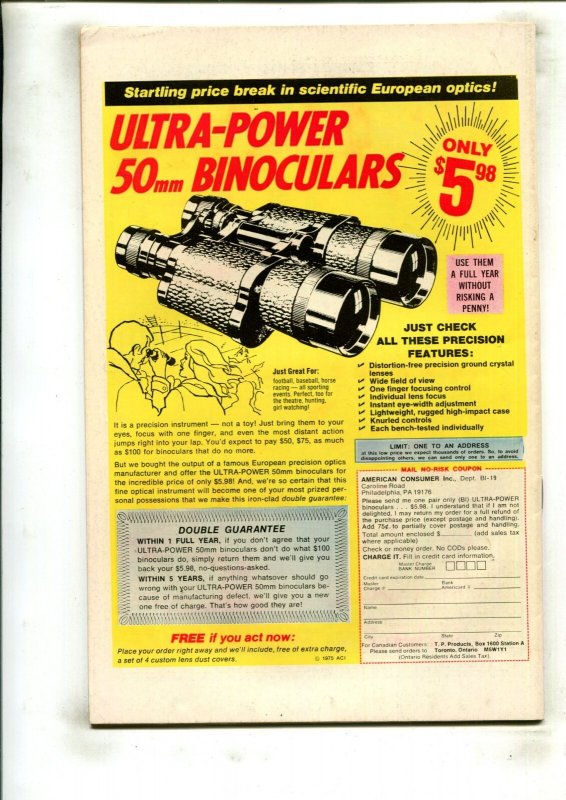 THOR #240 (6.5) WHEN GODS MAKE WAR!! 1975