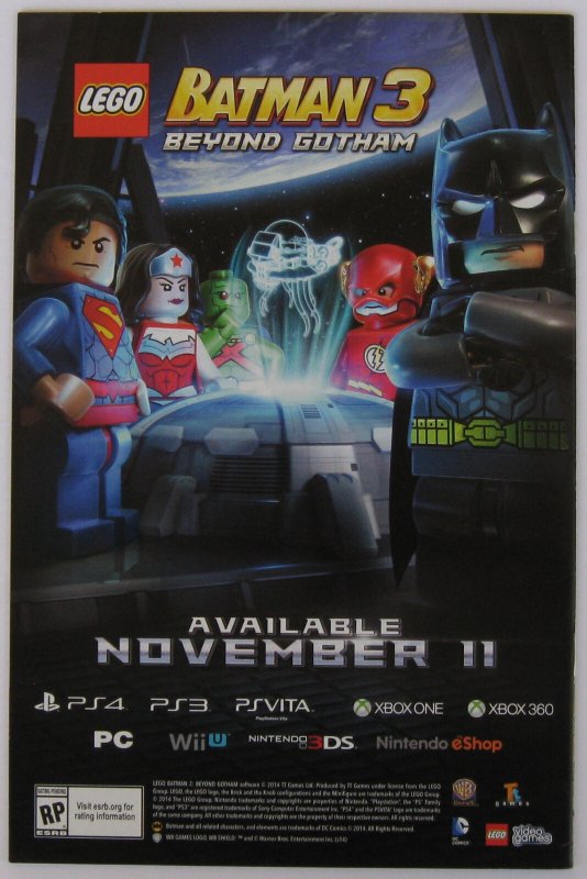 Green Lantern #36 (Jan 2015, DC), VG-FN condition (5.0) A, Lego variant cover