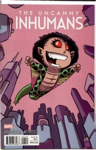Uncanny Inhumans Annual Young Cover (2016) Inhumans