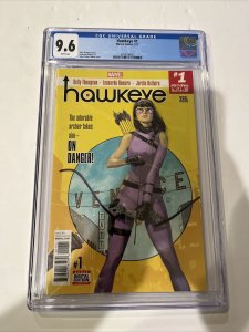 Hawkeye (2017) # 1 (CGC 9.6) 1st Kate Bishop solo! 1st Ramone Watts Disney+