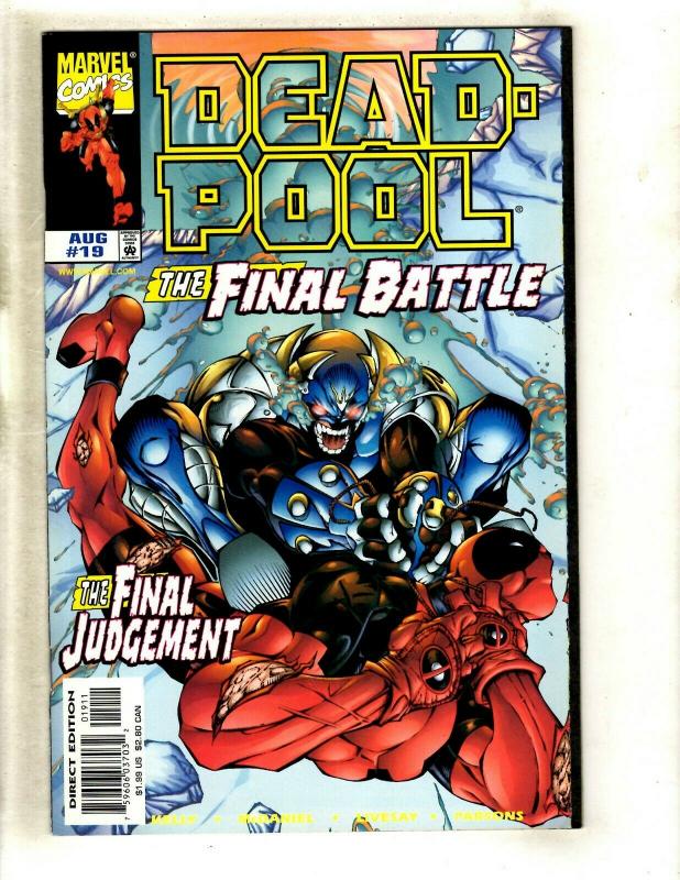 Deadpool # 19 NM Marvel Comic Book X-Men X-Force Wolverine Cable Domino EK8