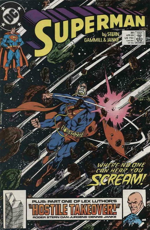 SUPERMAN #30, VF/NM, Dan Jurgens, Gammill, Lex Luther, 1987 1989, more in store