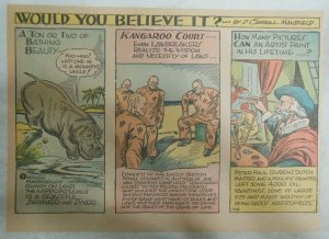 Would You Believe It? Kangaroo Court ! by J. Carroll Mansfield from 1940
