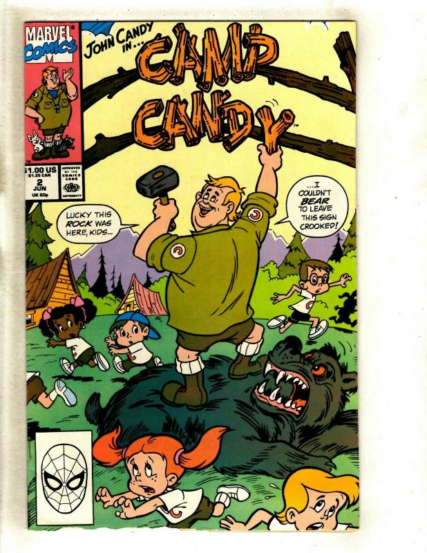 5 Camp Candy Marvel Comics # 1 2 3 4 6 John Candy Headless Harry Adventure J372