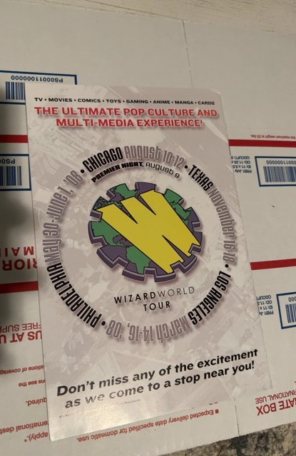 Fantastic Four #546 Wizard World Cover (2007)signed by Michael turner