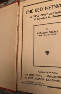 The red network, dilling,1936,345p-this book names names!