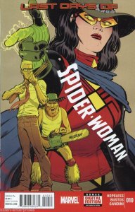Spider-Woman #10 Comic Book 2015 LAST DAYS Secret Wars - Marvel