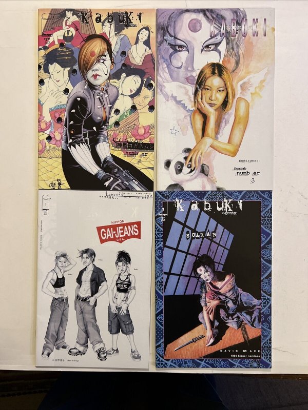 Kabuki 21 Comics + 3 Tpb Image Comics (1997) 1-9 Scarab 1-8 (1999) (2 Comp Sets) 