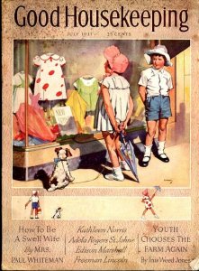 MAG: GOOD HOUSEKEEPING 7/1937 DISNEY-SWIN ART-FABULOUS  ADS VG