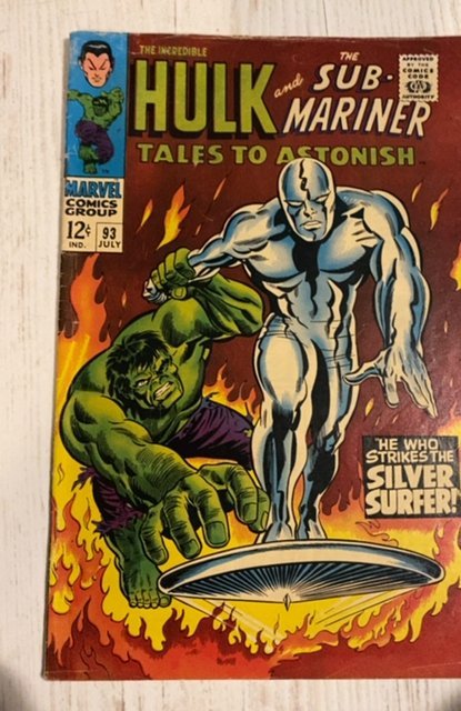 Tales to Astonish #93 (1967)he who strikes silver surfer