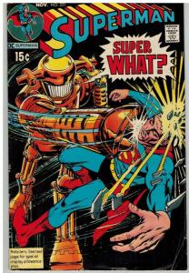 SUPERMAN 231 FR-G  Nov. 1970