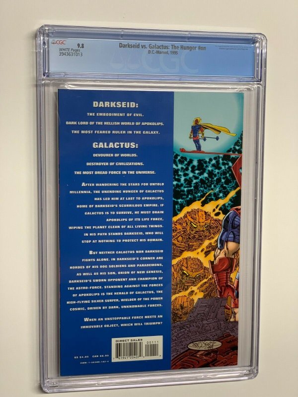 Darkseid vs. Galactus: the Hunger nn CGC 9.8 White Pages DC Marvel