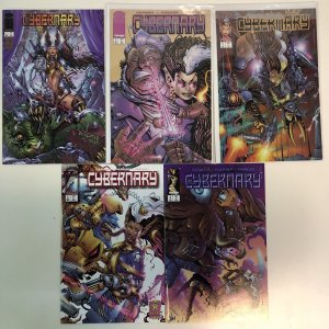 Cybernary (2015) Complete Set # 1-5 (NM+) Image Comics•Gerber•Rebner•Friend