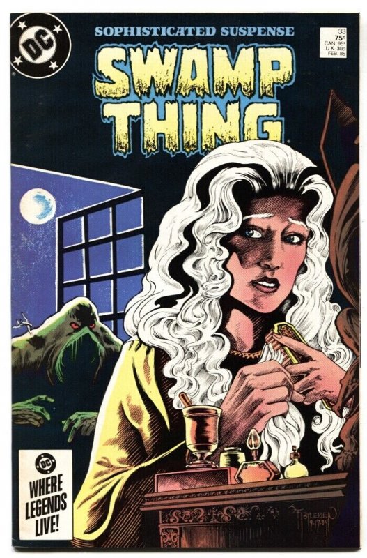 SWAMP THING #33-1985 House of Secrets #92 cover homage