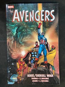 THE AVENGERS KREE SKRULL WAR TRADE PAPERBACK VF/NM REPRINTS NEAL ADAMS ART