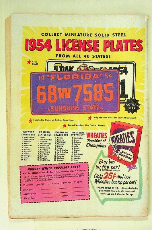 Walt Disney's Comics and Stories #165 (Jun 1954, Dell) - Good-