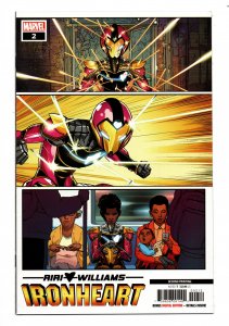 RIRI WILLIAMS: IRONHEART #02 (2019) AMY REEDER | 2ND PRINT | HTF | TRADE DRESS