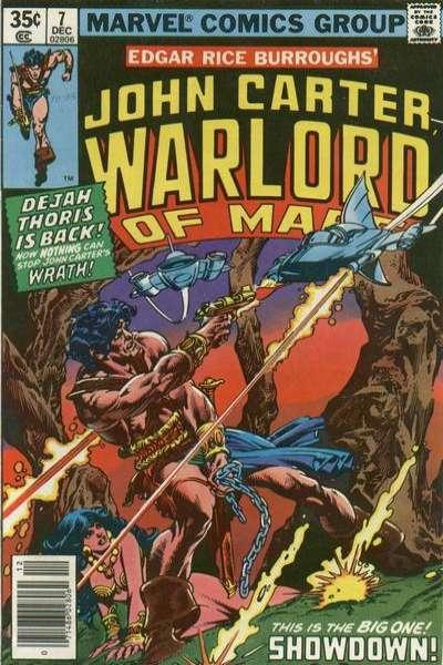 John Carter: Warlord of Mars (1977 series) #7, VF+ (Stock photo)