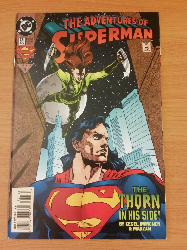 Superman #521 ~ NEAR MINT NM ~ 1995 DC COMICS 761941200033