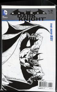Batman: The Dark Knight #16 Sketch Cover (2013) Batman