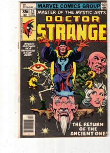 z Doctor Strange #26 (1977) High-Grade VF Ancient One Inbetweener Starlin Art