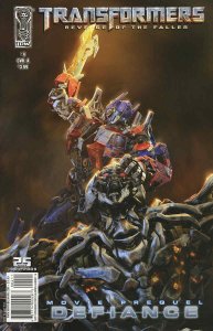 Transformers: Defiance #4A VF ; IDW | Revenge of the Fallen Prequel