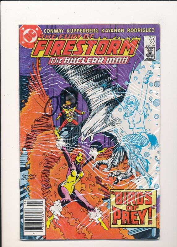 DC FIRESTORM Comics#18,21,24,25,27,28,29 VG/F(pos mixed lot diff series (SIC230)