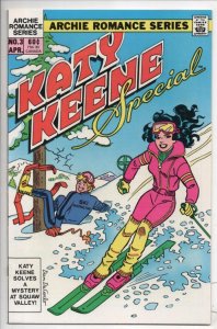 KATY KEENE Special #3, VF/NM, Bill Woggon,  Archie Romance, 1984, Skiing