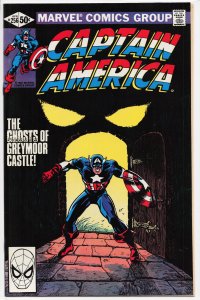Captain America #256 (1981) Captain America