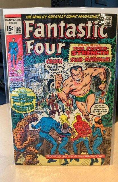 Fantastic Four #102 (1970) 2.0 GD